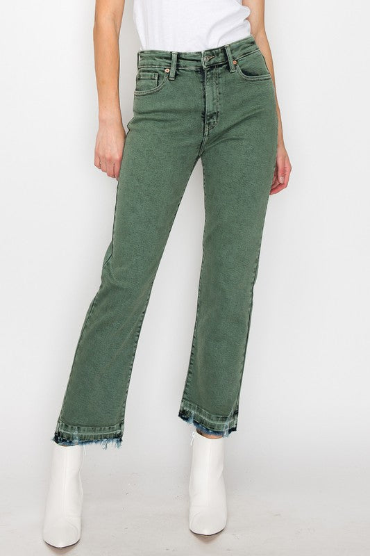 High Rise Colored Jeans