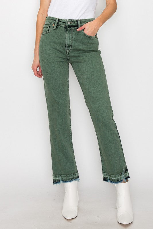 High Rise Colored Jeans