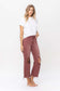 90's Vintage High Rise Crop Flare Jeans