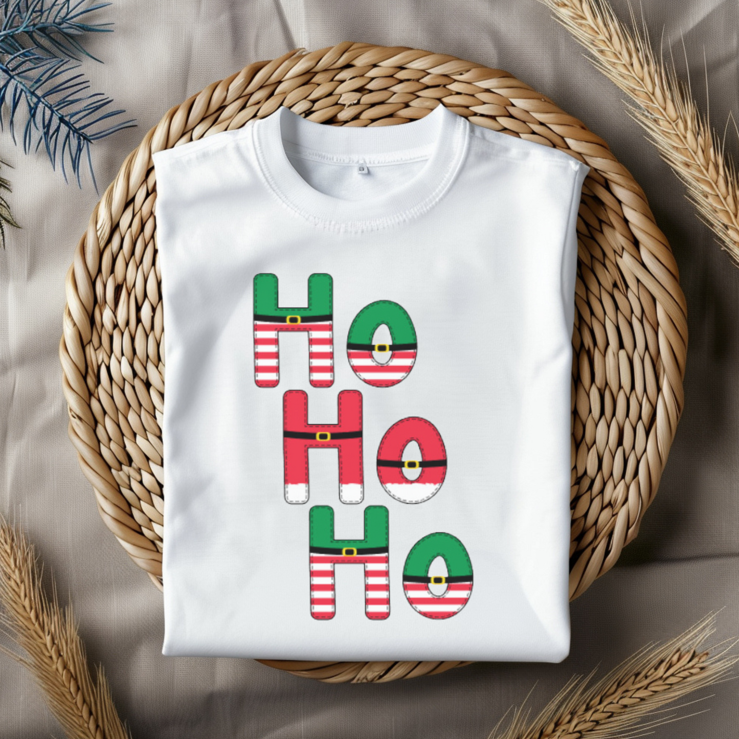 Ho Ho Ho Christmas Graphic Design