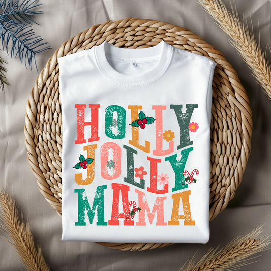 Holly Jolly Mama graphics