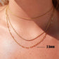 WJW - 18K Gold PVD Stainless Steel Paperclip Chain - By The Foot: Gold / 2.5mm