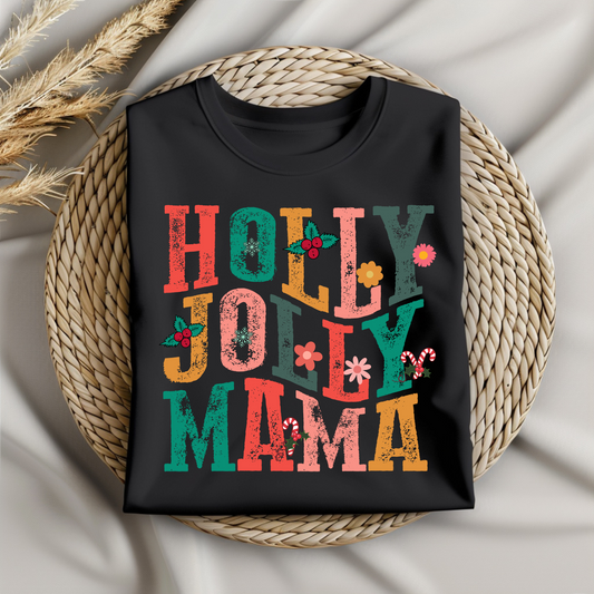 Holly Jolly Mama graphics