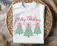 Merry Christmas Trio Embroidery File