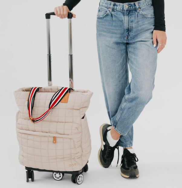 Tenley Quilted Roller Tote