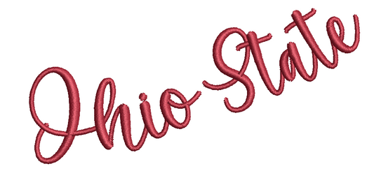 Ohio State Embroidery Bundle
