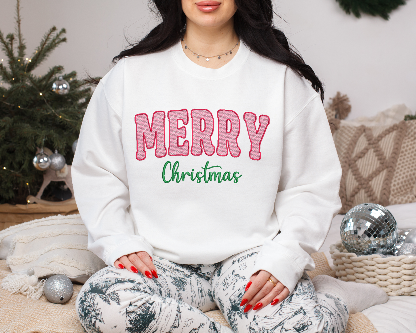 Merry Christmas Embroidery