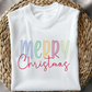 Merry Christmas Embroidery Design