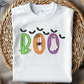Boo Embroidery Design
