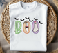 Boo Embroidery Design