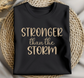 Stronger than the Storm Embroidery