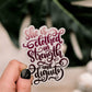 She Is Clothed Original Vinyl Sticker