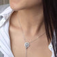 Engraved Tassel Necklace