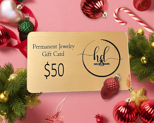 Permanent Jewelry Gift Card