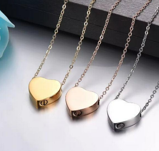 Heart Urn Necklace