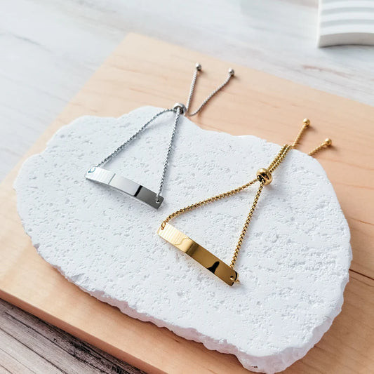 Personalized Bolo Bracelet